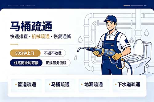 界首马桶疏通