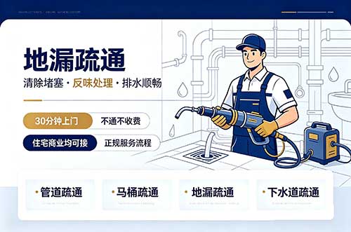 界首地漏疏通