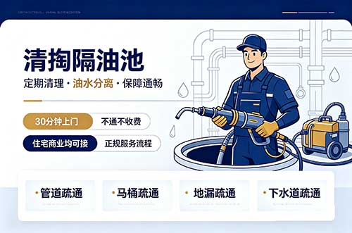 界首清掏隔油池
